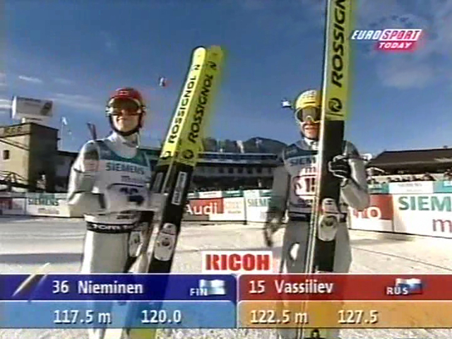 Toni Nieminen i Dmitrij Wasiljew (Eurosport)